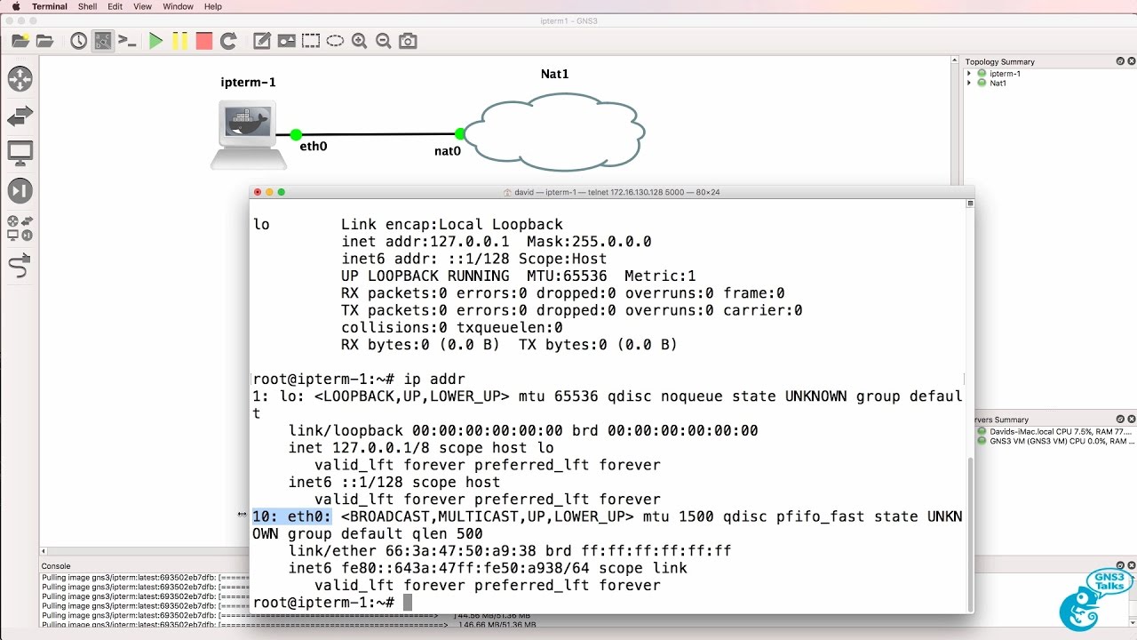 gns3 docker container gns3 docker container