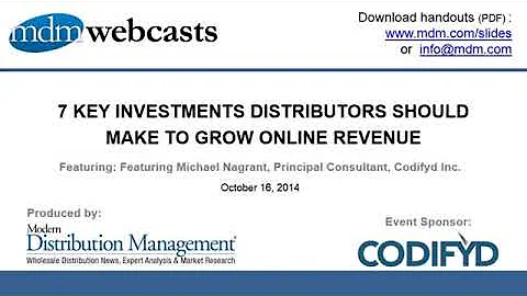 [Webinar] | 7 Key Investments Distributors Should ...