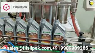 Lubricant Oil Filling Machine, #oilfillingmachine, #edibleoil  - Filsilpek -  +919054294961