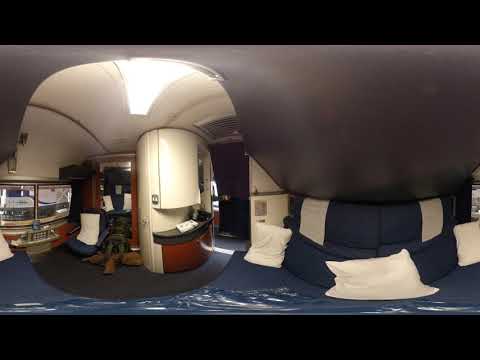 Coast Starlight Superliner Bedroom 5 7k 360 Video