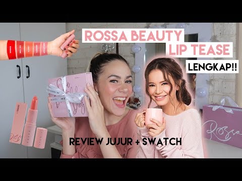 Rossa Beauty Lip Tease Review Jujur + Swatches | SHE&CAT. 