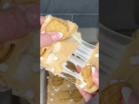Ashley Markle Treatsのレシピ: バズってるピーナッツバターマシュマロバークレシピ
