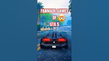 TOP 3 CRAZY 🤯 FANMADE GAMES OF GTA V | #short #fanmadegames #gtav #gta #gta5 #mobilesgames