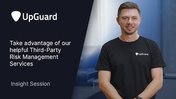 Take advantage of our helpful Third-Party Risk Management Services