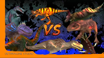 Dinosaur Battle World championship season 2 Round 3 Teaser #pong1977 (FANMADE)