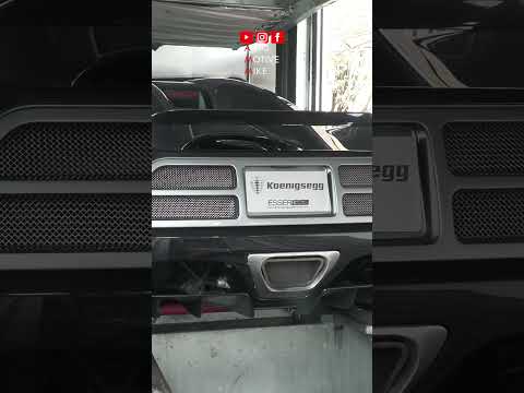 Koenigsegg CCX startup!