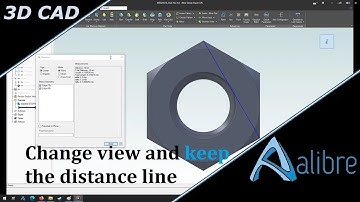 Alibre Design Tips and Tricks 2: How to prevent the ViewCube from resetting your measurement