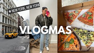 VLOGMAS DAY 2 and 3 | DAYS IN MY LIFE LIVING IN NEW YORK CITY: shopping, new restaurants, and more!