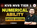 KVS NVS Vacancy 2025 | KVS NVS Tier 1 Numerical Ability Expected Questions By Abhishek Sir