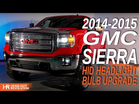 HR Tested: 425% Brighter lights For The 14-15 GMC Sierra GTR lighting HID kit | Headlight Revolution