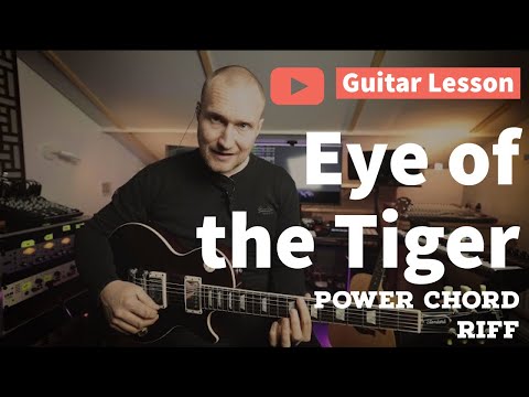 Eye Of The Tiger | Power Chords Guitar Lesson