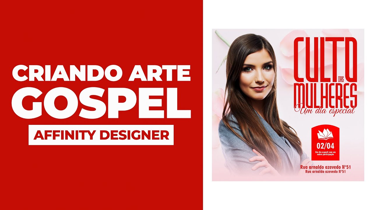 COMO CRIAR ARTE GOSPEL NO AFFINITY DESIGNER // ACESSO DESIGNER