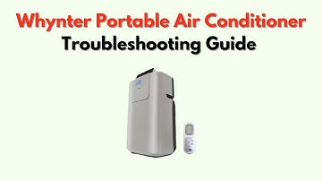 Whynter Portable Air Conditioner Troubleshooting Guide – Fix Cooling, Power, Drainage & Error Codes
