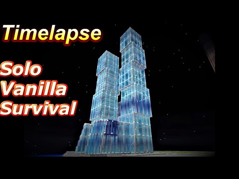 マイクラ 超高層ビルサバイバル建築 神建築をソロバニラサバイバルハードで目指す 13 Capital City Towers Moscow マイクラ 建築 Minecraft Epic Builds Youtube