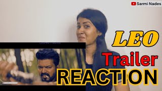 LEO🦁 Official Trailer Thalapathy Vijay I Lokesh Kanagaraj | Anirudh Ravichander | REACTION❤️‍🔥 #1