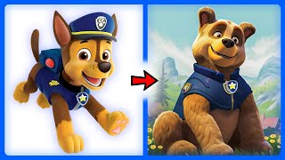 🐻 PAW PATROL as BEARS 🦴 All Characters 2023