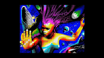 Inbetween-Placebo--ZX Spectrum #ZXSpectrum #demoscene #8bit #chiptune #pixelart
