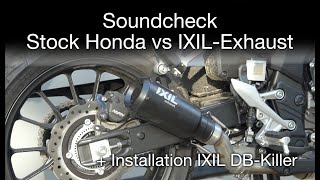 Sound Comparison Stock vs IXIL Exhaust (w&w/o DB-Killer) I Installation DB-Killer I Soundcheck