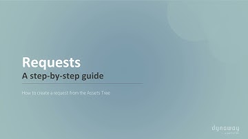 Dynaway EAM for Business Central: Create a Maintenance Request