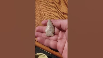 archaic atlatl point, not sure the exact type but certainly ancient #nativeamerican #artifact #rocks