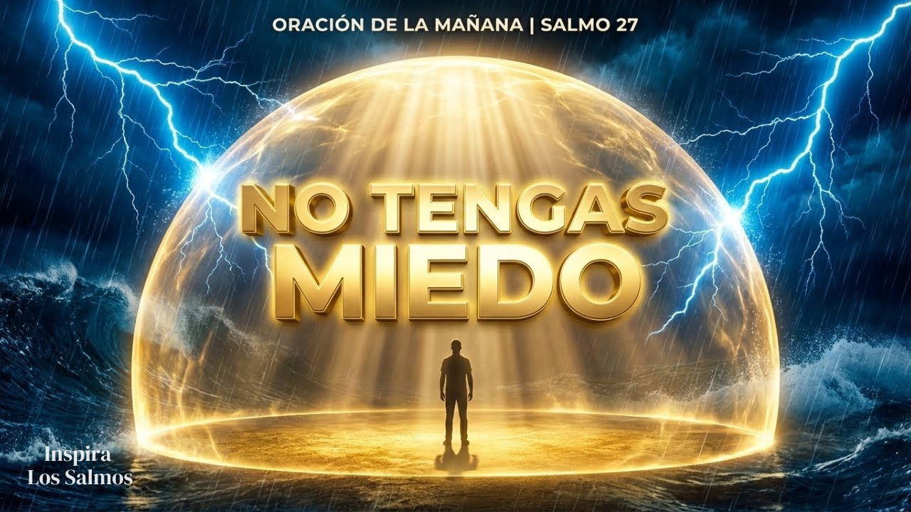 ORACIÓN DE LA MAÑANA: Cuando Tienes Miedo al Futuro y Necesitas Fuerzas | Salmo 27