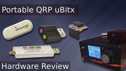 Portable Digital QRP with uBitx and Raspberry Pi