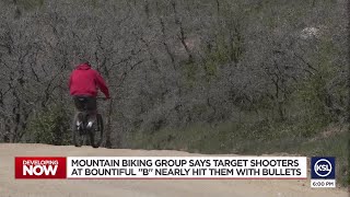 Bountiful ‘B’ mountain bikers recount bullets ‘whizzing’ past from target shooters