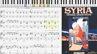 Syria by Alexander Maloof (1919, Oriental Fox Trot)