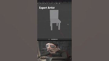 Noob Vs Pro: Make Chair#blender #tutorial #funny #trending #viralshorts #noobprank #3d #funny #b3d