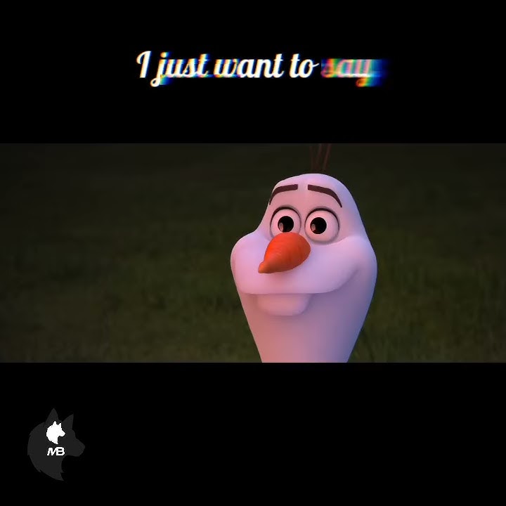 story wa kata kata Olaf, 'well done'