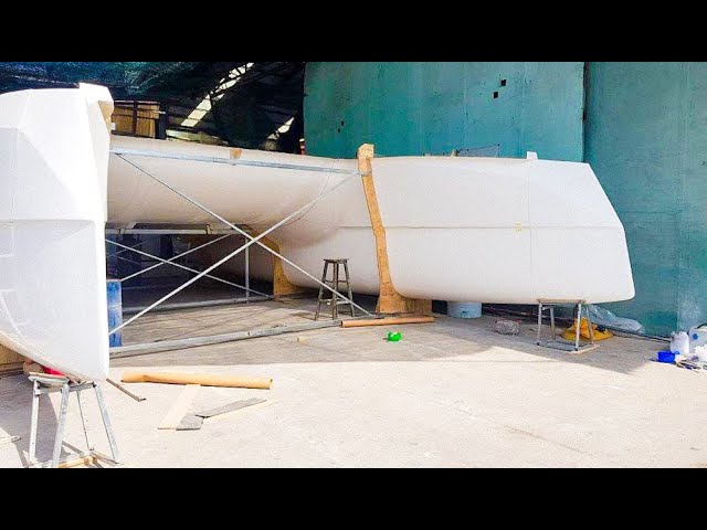 The DRY FITTING of Container #1 …. But, Where Is It?  (MJ Sailing)