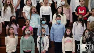 Pleasant Valley Elementary Choir Winter Performance 2021