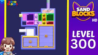 Sand Blocks Level 300 Solution Walkthrough