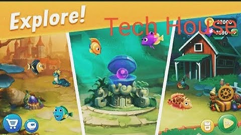 Fishdom: Gameplay Walkthrough Part 1 - Level 1-5 || stress releaf game