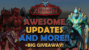 NEW CUSTOM BOSSES AND ARMOURS ON THIS INSANE 718 RSPS! *Update log video* + GIVEAWAY!! [Zerion RSPS]