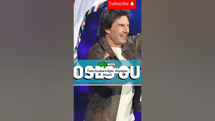 See Tom Cruise’s Epic Routine to Close Out the 2024 Paris Olympics | 12 August 2024