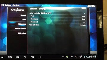 gooseberry xbmc settings