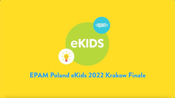 EPAM Poland eKids 2022 Krakow Finale