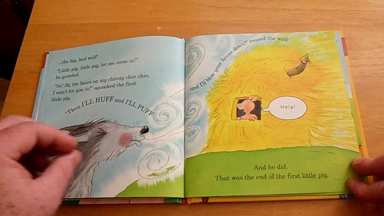 The Three Little Pigs - Ladybird First Favourite Tales - Read out loud by TJ Ellis