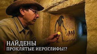 Археологи нашли проклятые символы в пещере Гизы - что они означают?