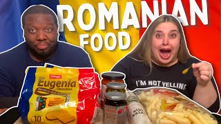 Americans Trying Romanian Snacks For The VERY First Time! [Taste Test]