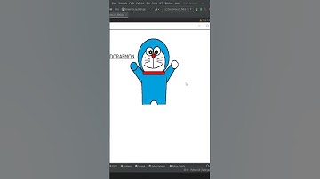 DORAEMON USING PYTHON(TURTLE)#shorts