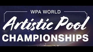 Bank & Kick/Stroke #2 -- 2023 WPA World Artistic Pool Championship