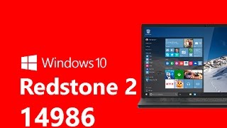 Windows 10 Creators Update сборка 14986