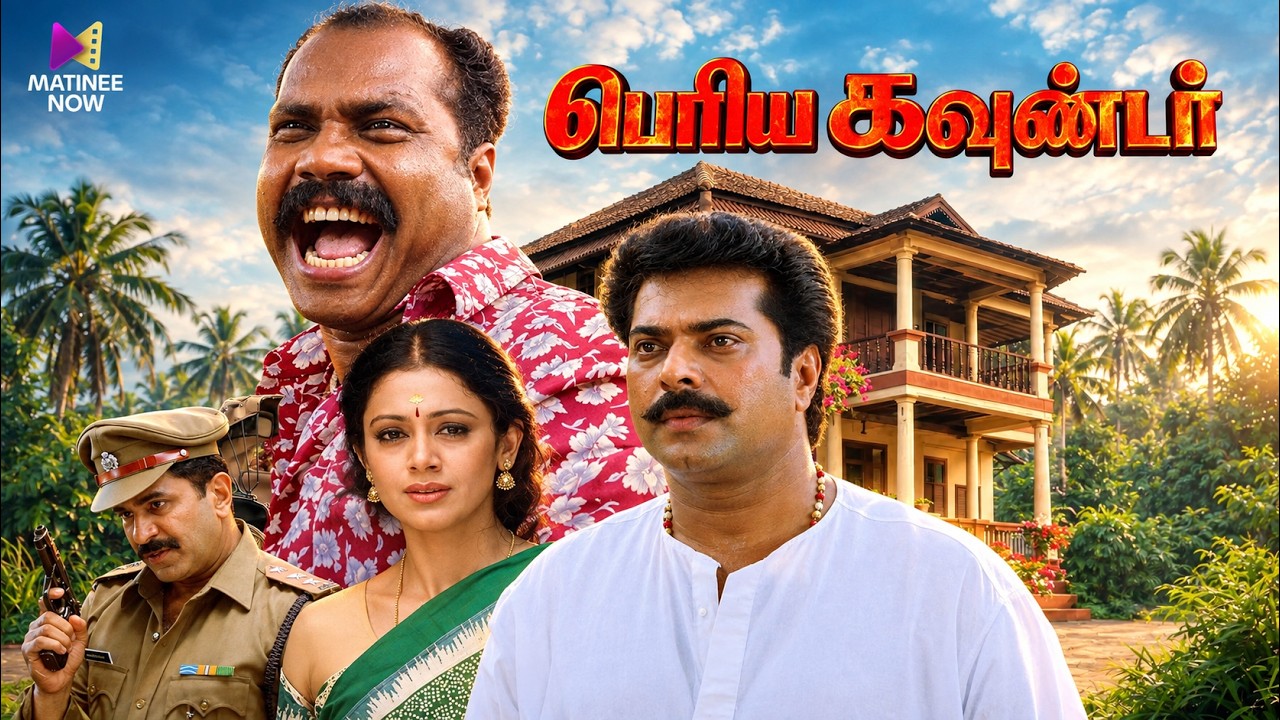 Mammootty Tamil Movie | Periya Gounder Tamil Full Movie | Shobana | Kalabhavan Mani