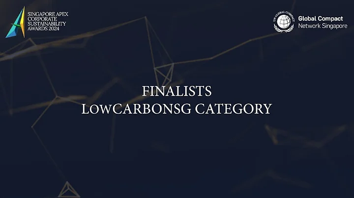 Meet the Finalists of the 2024 Apex Awards - LowCarbonSG Category