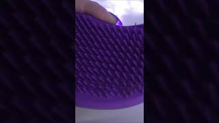 ASMR Plastic Hairbrush #asmr #shorts #asmrshorts