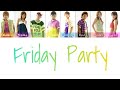 AAA - Friday Party | Color Coded lyrics (Kan/Rom/Eng)