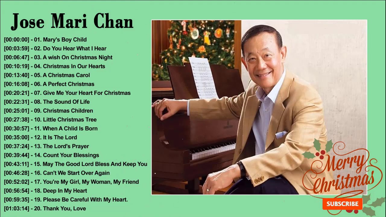 Jose Mari Chan Christmas Songs 2021 - Jose Mari Chan Best Album ...