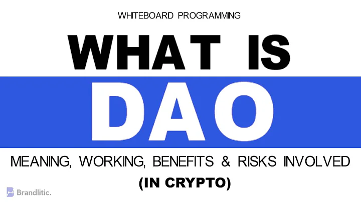 What is DAO in Crypto Explained | How Does Decentralized Autonomous Organization Work - DayDayNews